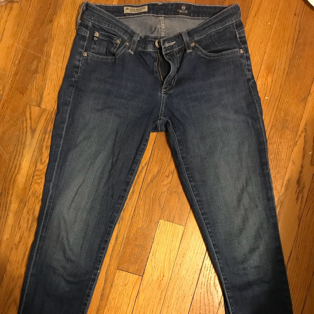 Ag the stilt cigarette roll up jeans